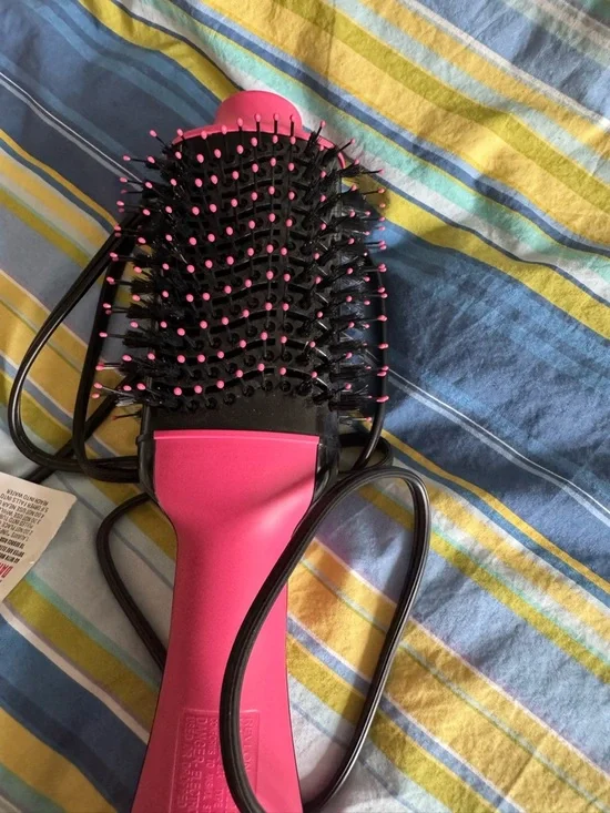 Revlon Revlon One-step Hair Dryer and Volumizer Hot Air Brush, Pink, 1 count - Picture 6 of 6